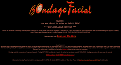 Desktop Screenshot of bondagefacial.com