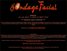 Tablet Screenshot of bondagefacial.com